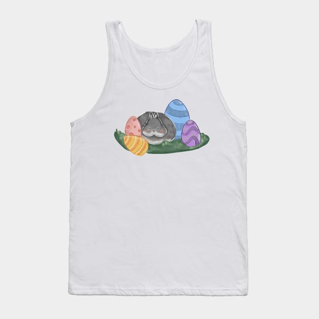 Sleeping Rabbit with the eggs Tank Top by GambarGrace